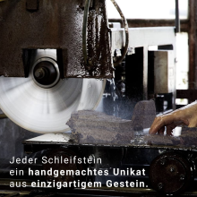 Schleifstein Deluxe CotPyr 150x40 mm Natur-Kombistein