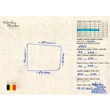 Cuticola Pietra per affilare belga 54 cm² realizzata in llegno di frassino