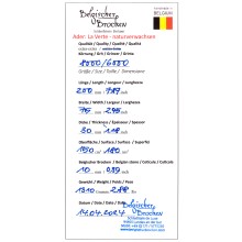 Belgischer Brocken Coticule 200x75 mm extra-extra, naturverwachsen, La Verte