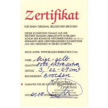Schleifstein Deluxe Belgischer Brocken 3, 23-27 cm², extra-extra