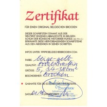 Coticula belga gialla 5, 34-38 cm², extra-fine
