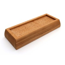 Base in legno di faggio per pietra per affilare dimensioni 200x60 mm
