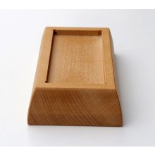 Base en bois de hêtre pour pierre à aiguiser dimensions 150x60 mm